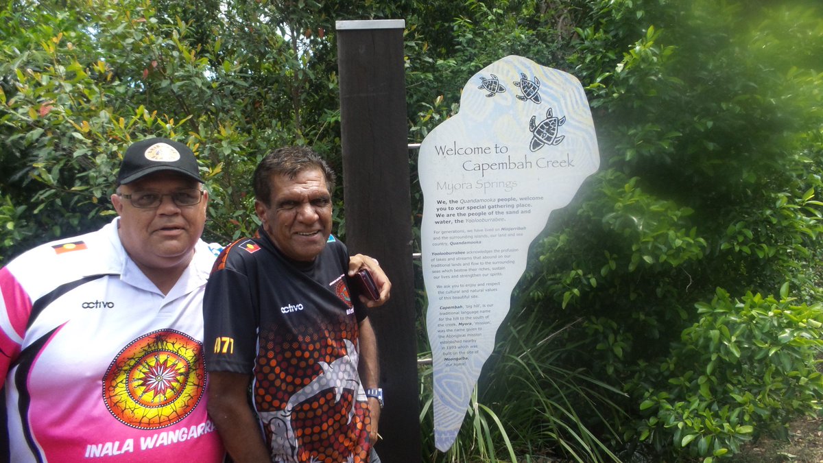 IndigenousX's tweet photo. Naree Wandima's Cultural Trip @Minjerribah (Stradbroke Island) focusing on #social #emotional well-being #Strengthening #identity #Healing https://t.co/pZYooVvjX5