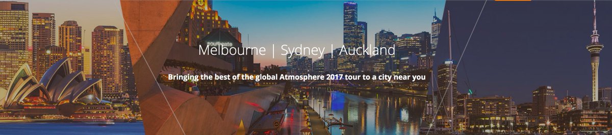 mverbloot's tweet image. Get ready for a big week @ArubaANZ #ATM17ANZ Atmosphere Local kicks off on Monday in #Melbourne Wednesday in #Sydney and Friday in #Auckland
