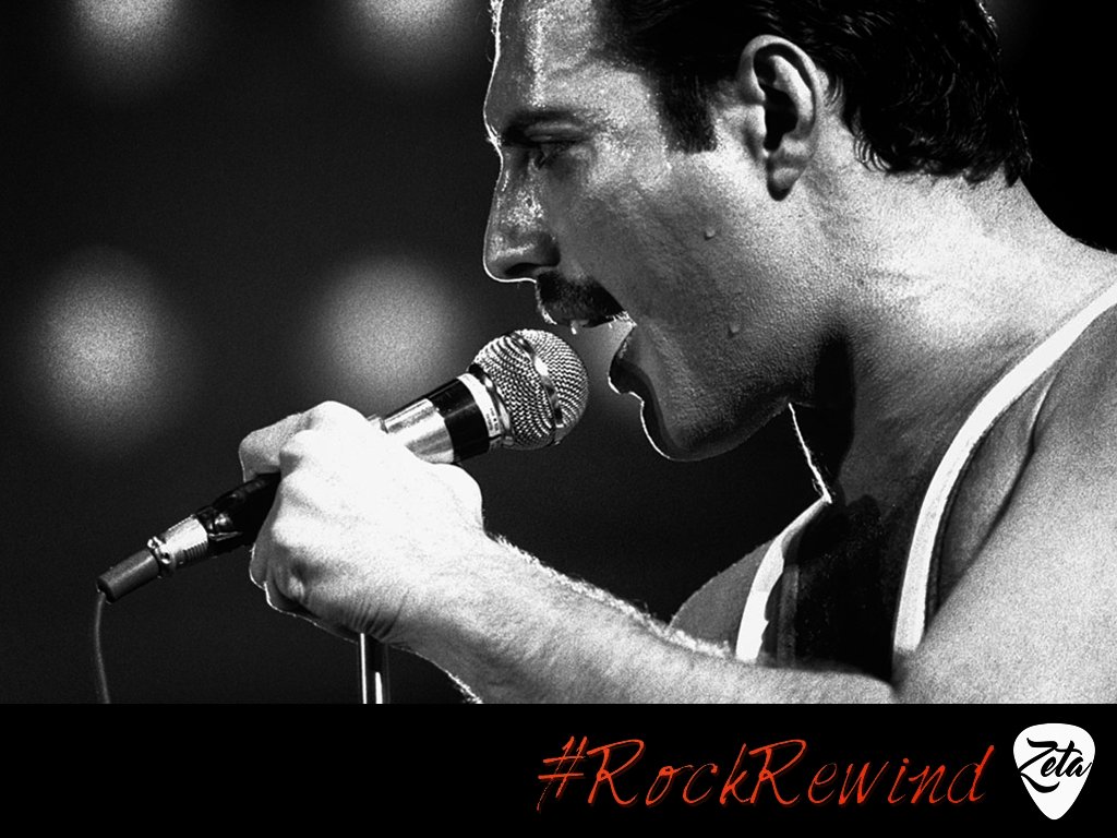 #RockRewind En 2008, la revista estadounidense Rolling Stone lo colocó en el puesto 18 en su lista de los 100 mejores cantantes de todos los tiempos. Una encuesta hecha por The Sun, que pretendía encontrar al «máximo dios del rock», situó a Mercury en el puesto número uno.