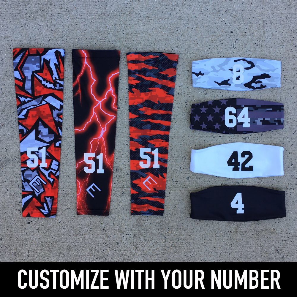 Elite Athletic Gear on Twitter "CUSTOMIZE ARM SLEEVES & HEADBANDS WITH