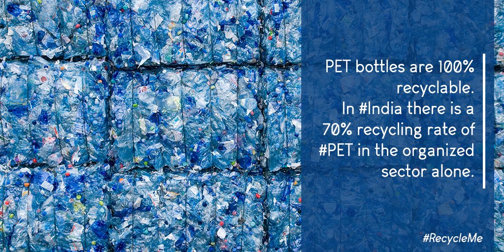 paceindiaorg's tweet photo. #DYK that PET is 100% recyclable? Join us this week, as we take a  pledge to stop PET from ending up in landfills. We urge you to take a  moment to spread awareness about recycling. Take a pledge to recycle PET. #RecycleMe https://t.co/isRt9f7GqI