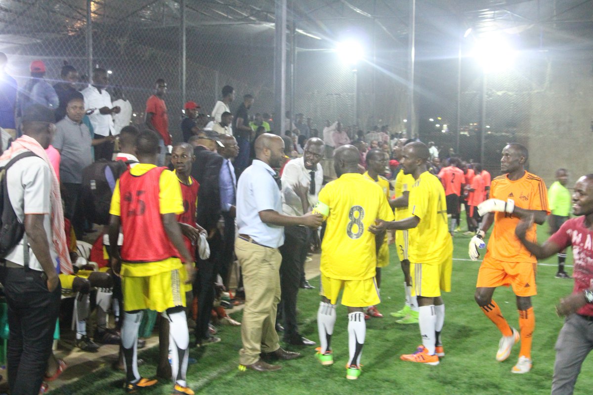 Futsal_Uganda_'s tweet photo. @saunafc Actions and Reactions against Typhoon yesterday FUTSAL SUPER LEAGUE UGANDA match day 4 at @IFCourtsU https://t.co/uuBsEx67yM