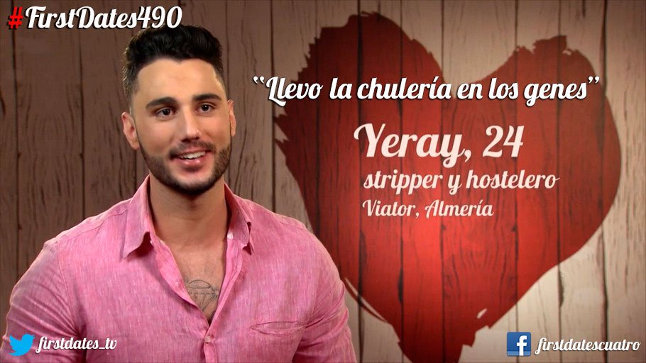 firstdates_tv's tweet photo. Chapado a la antigua y stripper... ¡Con un par! #FirstDates490 https://t.co/iBIxJoSJie https://t.co/e5DuIcXU1I