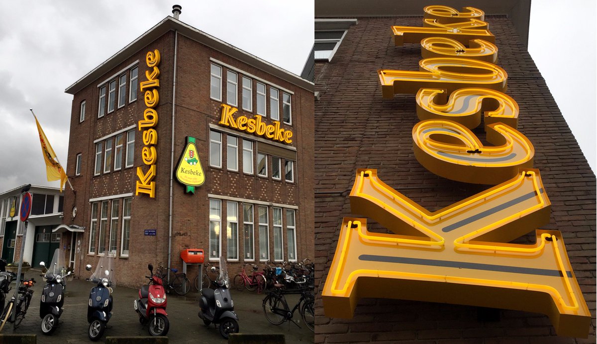 Het nieuwe gevelontwerp voor #KesbekeZuur #restyling #branding #lichtindonkeredagen Coming up next; het nieuwe Kesbeke magazine.