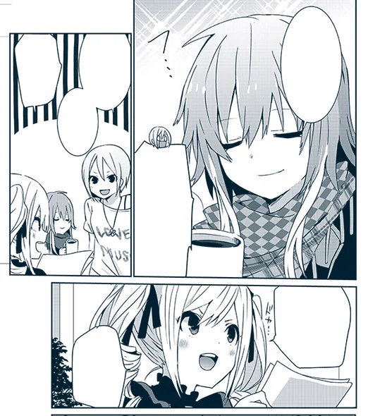 一迅社さんから明日25日発売の「アイドルマスターシンデレラガールズ コミックアンソロジー Bright Stars!!」に漫画10P描かせて頂きました～!画像の3人がワイワイしてるお話です! https://t.co/PZRRZgXR6g 