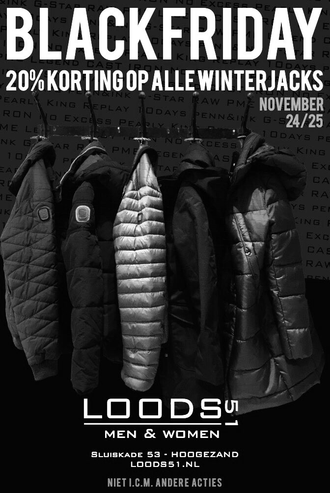LOODS51's tweet photo. #pmelegend #castiron #elvine #gstarraw #loods51 #blackfriday https://t.co/xMDQOame7E