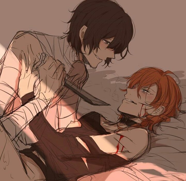 Both Dazai and Chūya were paired up with each other when they were 15 years...