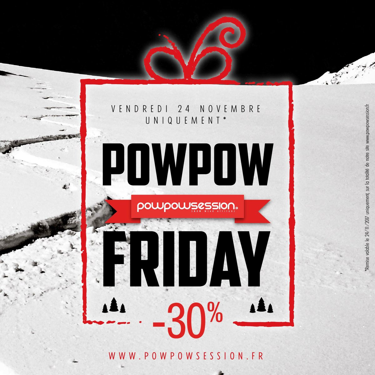 powpowsession's tweet photo. On y est !! 30% de remise avec le code PPF30 sur notre site https://t.co/IyjQmSzjQe
#BlackFriday2017 #powpowsession #clothing #ecooutdoor #ecofriendly #riderwear https://t.co/AIfStFMVc9