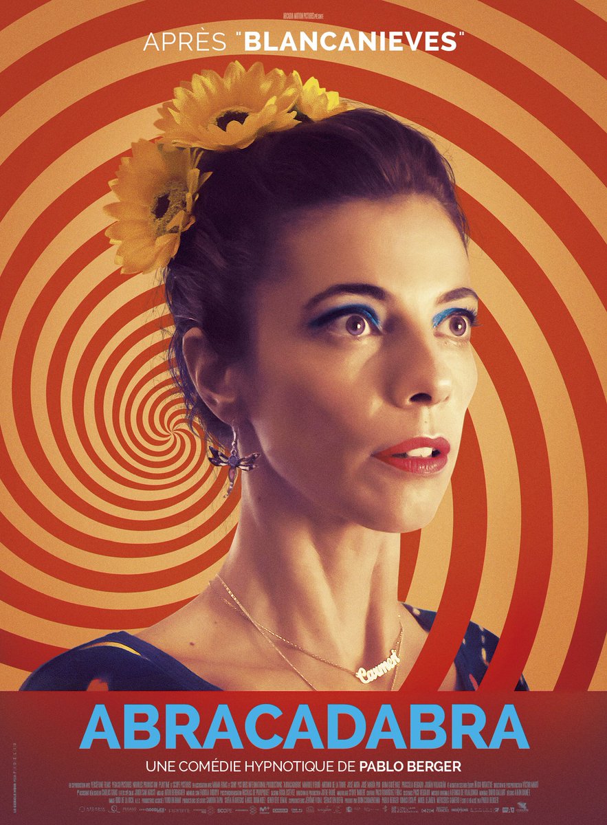Somptueuse affiche pour #Abracadabra, la très bonne nouvelle réalisation de Pablo Berger (Blancanieves).