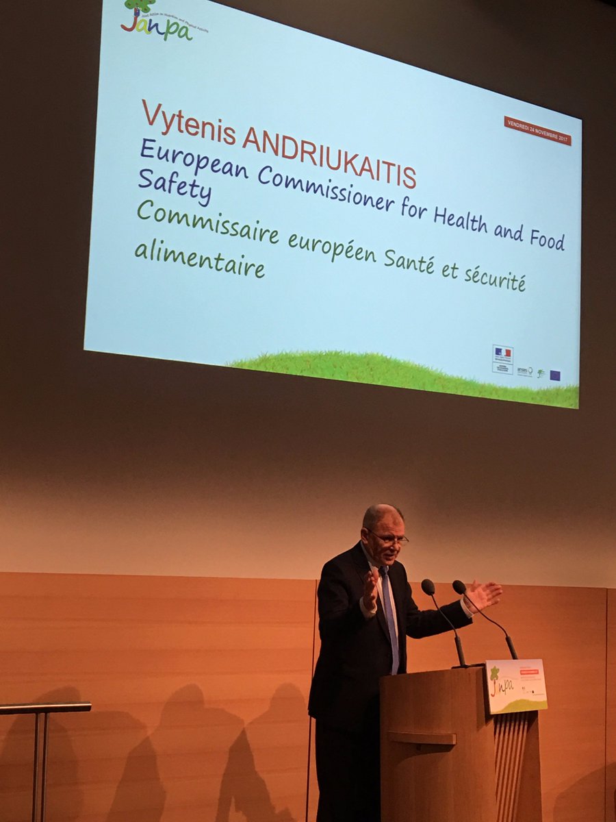 Happening today in #Paris: #EUfunded final conference of the Joint Action on Nutrition and Physical Activity <a href="/JANPAeu/">JANPA</a> 

#JANPA aims to contribute in controlling the increase of #overweight &amp; #obesity in #children and adolescents in #EU countries by 2020.

europa.eu/!HK39wU