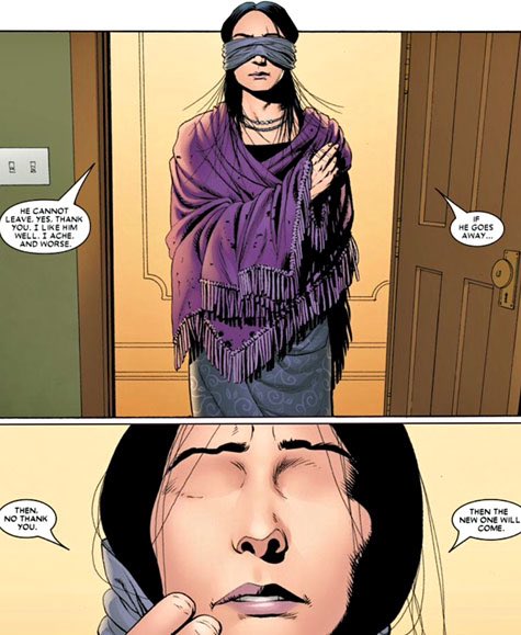 This Day In Comics on X: Ruth Aldine, Blindfold, debuted in Astonishing  X-Men #7 (November 24, 2004).  / X