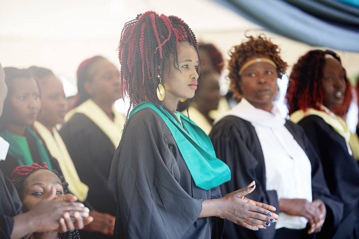 catwalk2freedom's tweet photo. Today we celebrate the first girl to graduate thanks to the support of #CatWalkToFreedom ‘It always seems impossible until it’s done’ Please fund us to support more girls like Monica in 2018 here: https://t.co/YNjhYAtz7K https://t.co/Q1XlxQEDM7