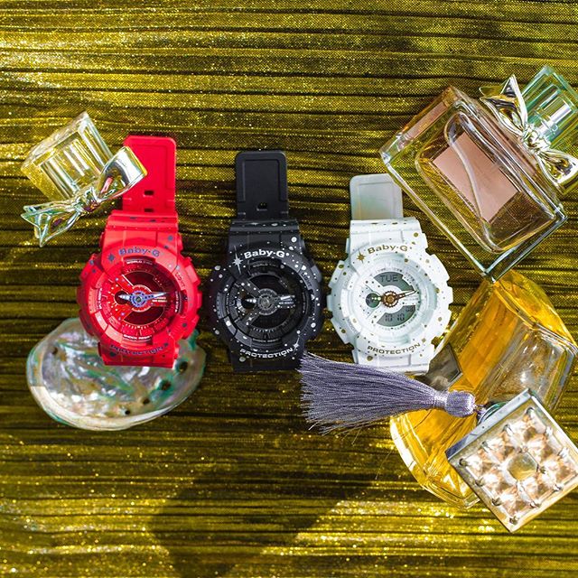 javyscasio's tweet photo. 「STARRY SKY SERIES」
These are a few of my favorite things.
Like the stars in the universe, BABY-G is romantic, delicate and pretty, but tough at the same time.
Model: BA-110ST-4A, BA-110ST-1A, BA-110ST-7A
#BABY_G #STARRYSKY #star #red #white #black #fashionistastyle #BA110ST https://t.co/t1Gxa8ZbYR