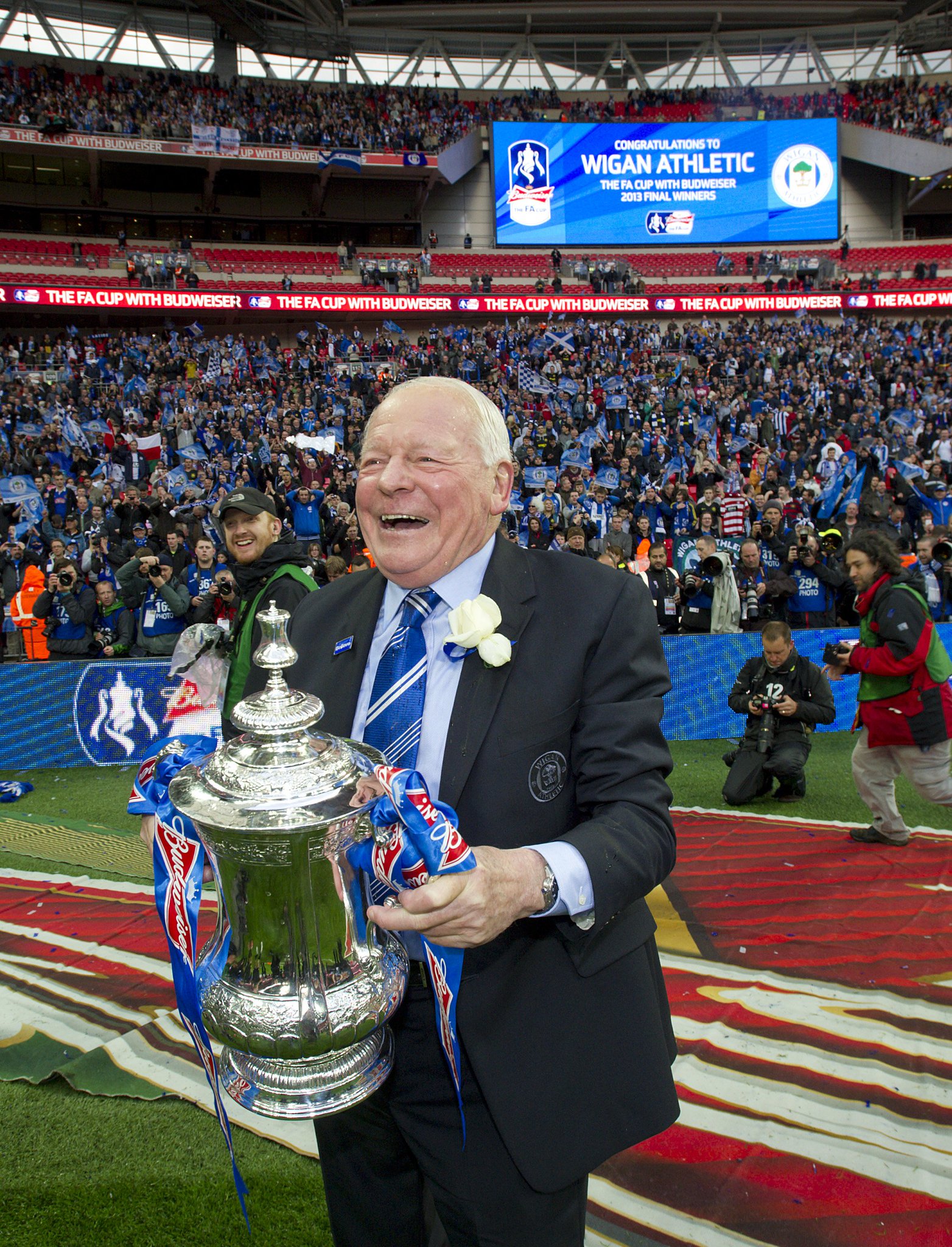   A big Happy Birthday to Dave Whelan, 81 today!    