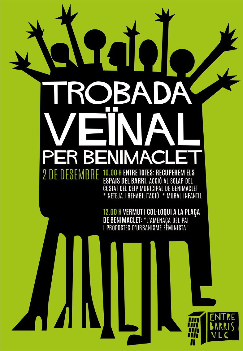 CS_Terra's tweet photo. Us presentem la Trobada Veïnal per Benimaclet! Un espai per transformar juntes allò que no ens agrada i per dibuixar unides el barri que volem. Us esperem!·#BenimacletEnLluita #EnsEstanExpulsant #MaiPai #SolarComunitari #RecuperemBenimaclet https://t.co/HdxBoERKTE