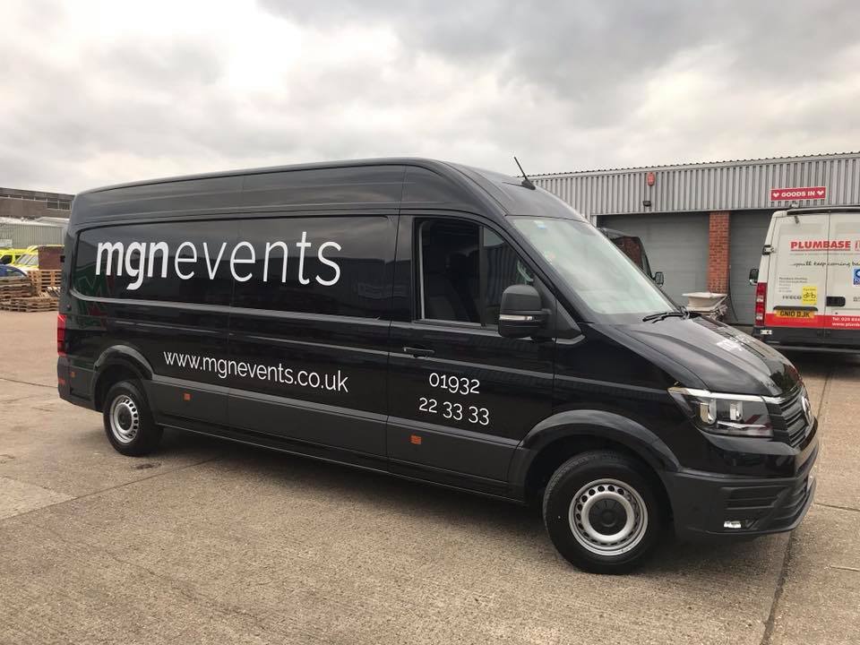 MGNevents's tweet photo. On Wednesday we took delivery of our brand new van!! We’ve got it just in time for the busy festive season. What do you guys think to the signage? #PartyByMGN #ConferenceByMGN #EventPlanner #EventAgency #EventProfs https://t.co/xinQBpwXQW