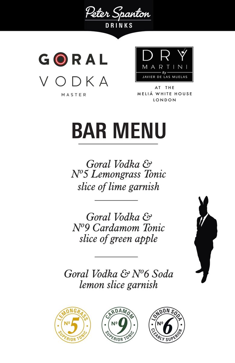 peterspanton_'s tweet photo. Join us at the @GoralMaster #mastersofmasters competition at the beautiful @DryMartiniJDLM in @MeliaWhiteHouse for something #beyondordinary #mixologistslondon #cocktailcompetition #vodkatonic https://t.co/7LjodkEJd7