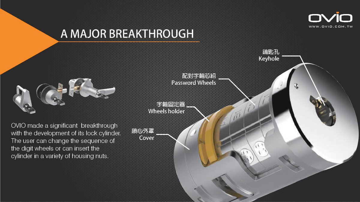 OvioAdm's tweet photo. The lock unlocked in a smart way https://t.co/yYmBqR4sGi