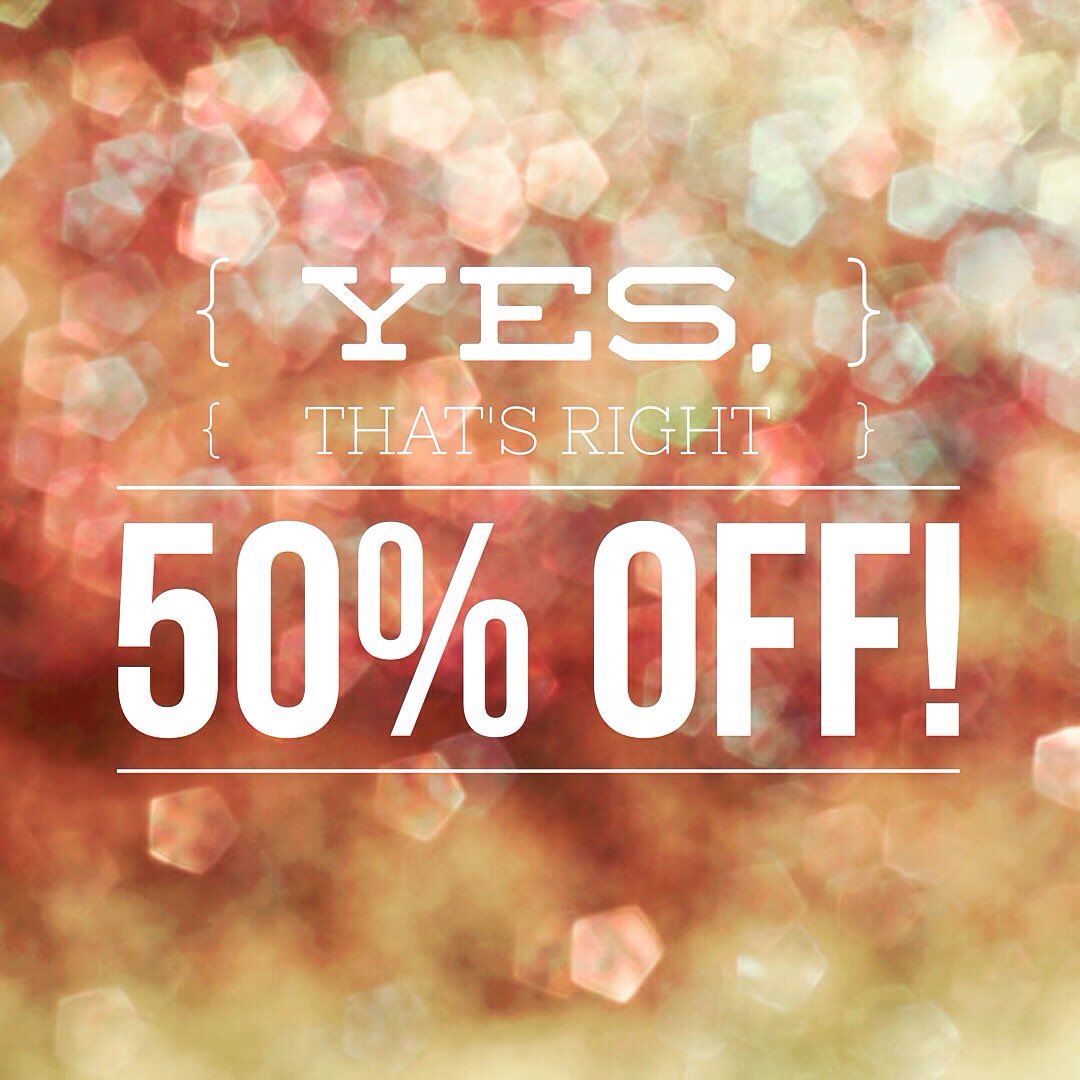 doganddobbin's tweet photo. Black Friday? Nah! not here - we have 50% off everything until Christmas!! Now THAT'S a SALE!! https://t.co/XxyLj1aBjP https://t.co/9e9xOIqFmo