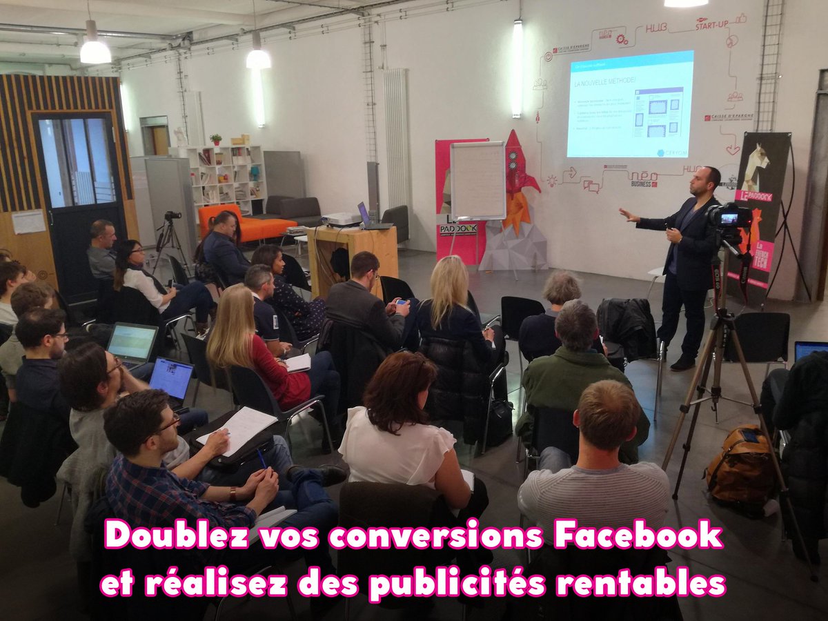 Pddckfr's tweet photo. Super cool cet évent de @Ceryom au Paddock ! 
Plein d'astuces et de bons conseils que vous retrouverez très bientôt dans la vidéo de cette conférence ! https://t.co/XLe3qxWqHL