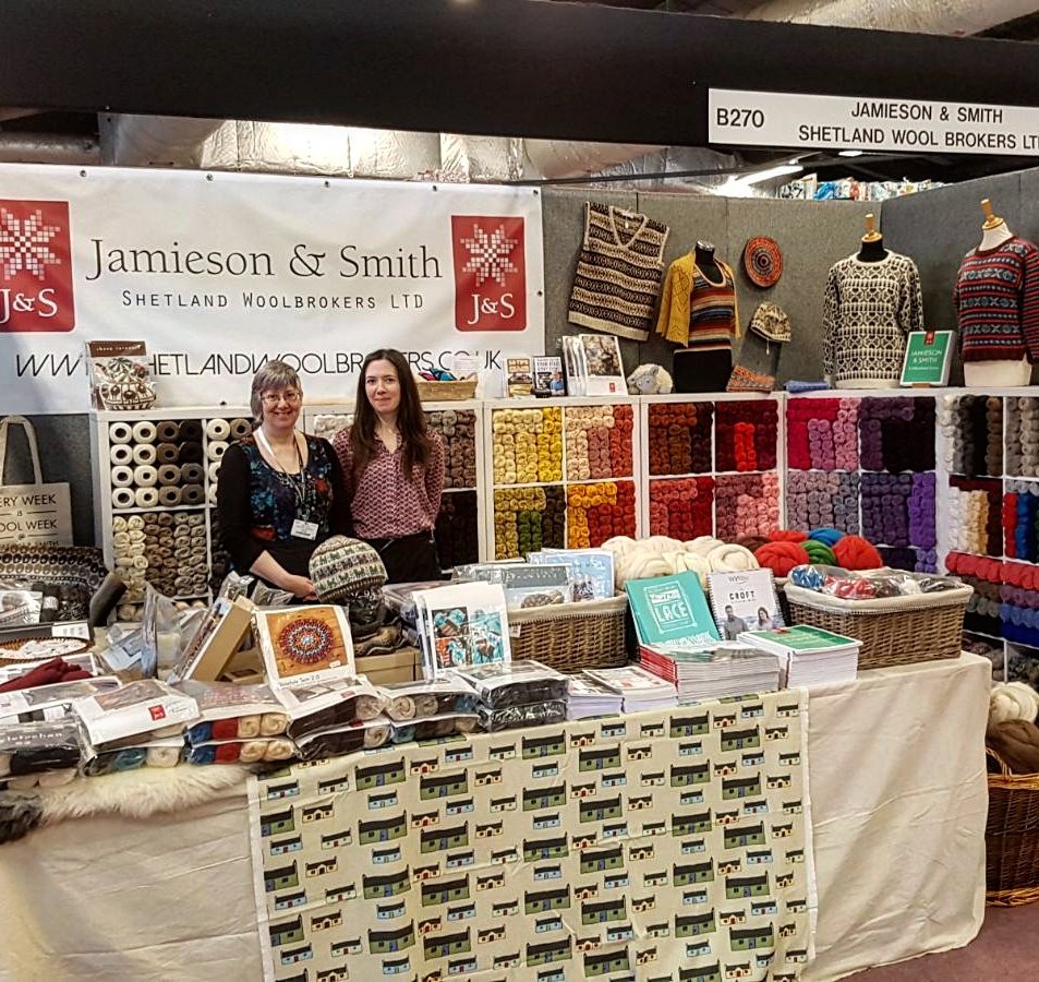 Jamieson_Smith's tweet photo. Day 2 - Stand B270 - 
#harrogate #knittingandstitchingshow #allthewool #allthecolours #jamiesonandsmith #visitus https://t.co/aKLGcF8fzb