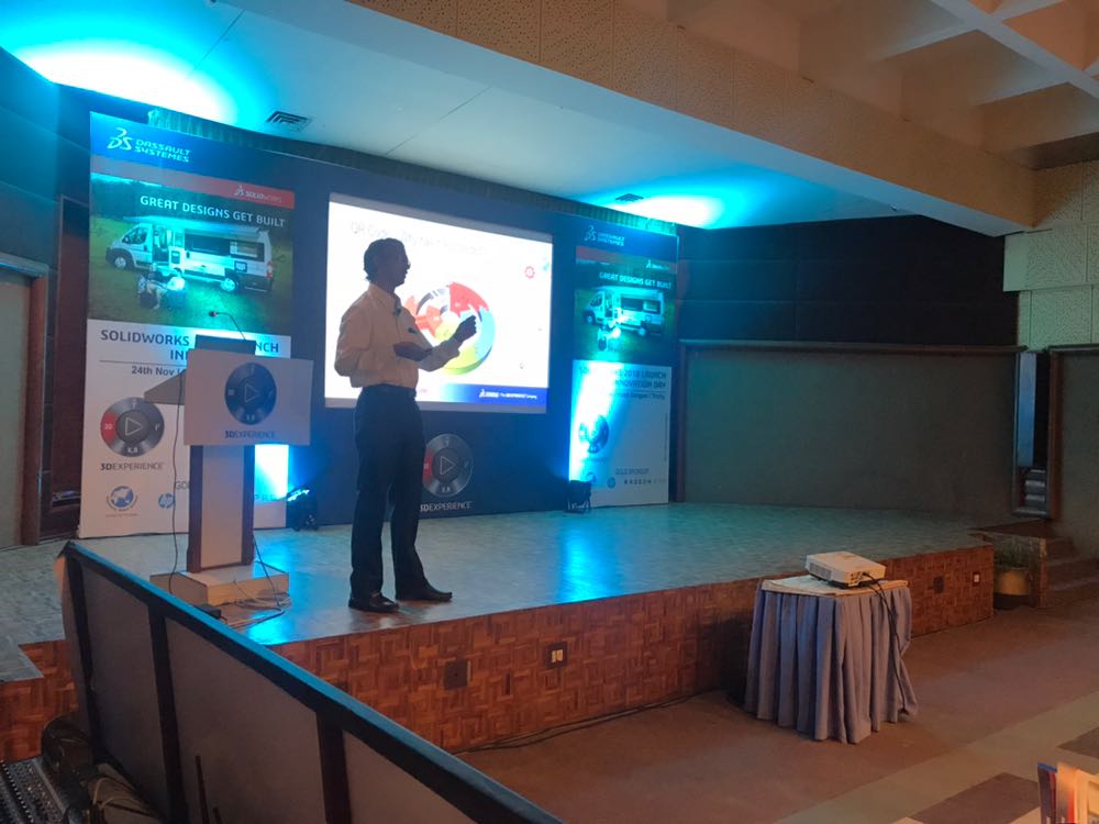 egssolidworks's tweet image. Our Managing Director Shri. R. Natarjan with key note address on on Decoding QR Code #EGSINDIA #EGSSW18 @egssolidworks #SWLAUNCH18 @SOLIDWORKSIndia