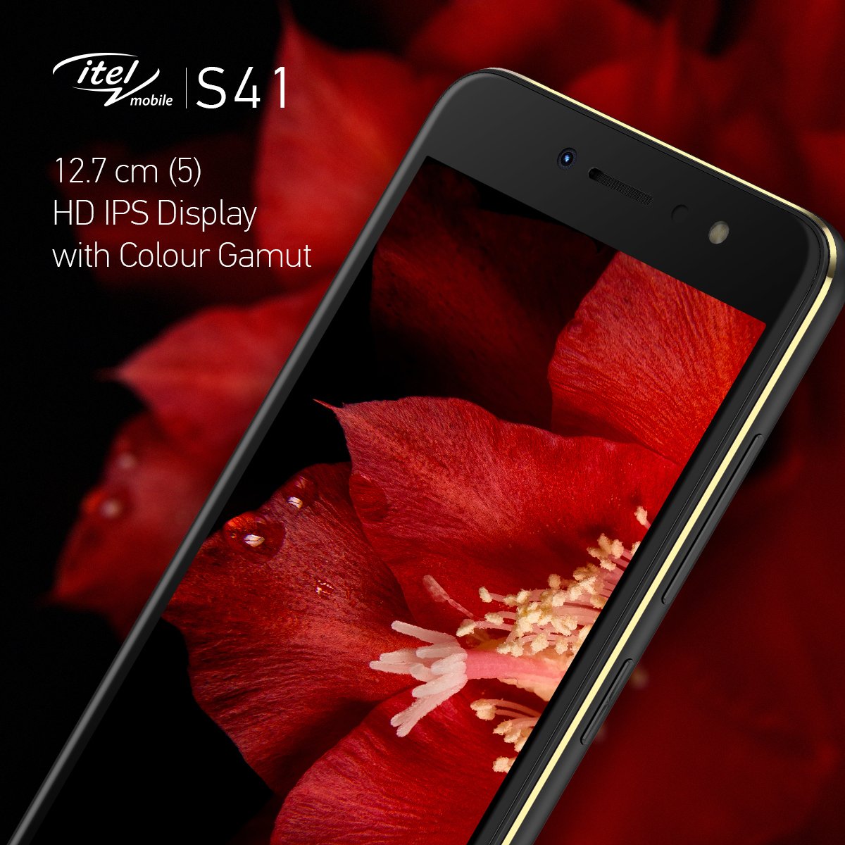 itel_india's tweet photo. S41 comes with 12.7cm HD IPS display with color gamut so that every color looks real.
#itemobile #itelS41 #RightToProgress https://t.co/1faScpo6jC