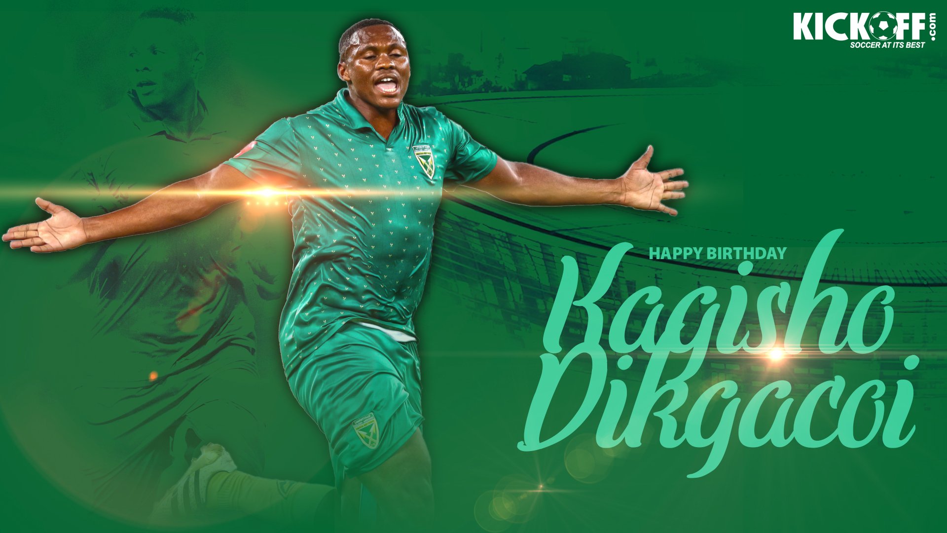 Happy Birthday to former Bafana Bafana midfielder Kagisho Dikgacoi! He turns 3  3  today! 