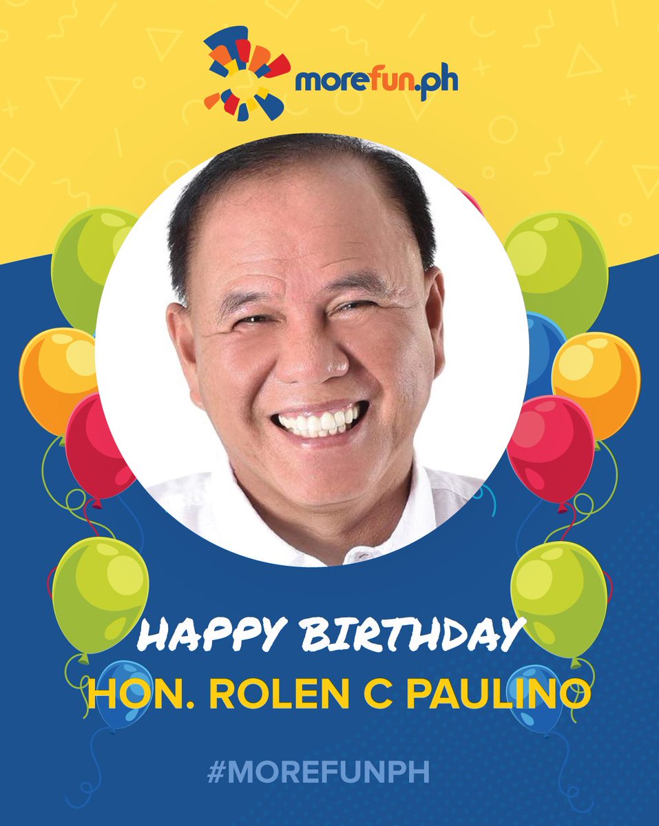 morefunSubic's tweet photo. The warmest greetings to the Mayor of Olongapo City, Hon. @mayorrolen  #HappyBirthday #MoreFunPH https://t.co/VtnXGUgw4t