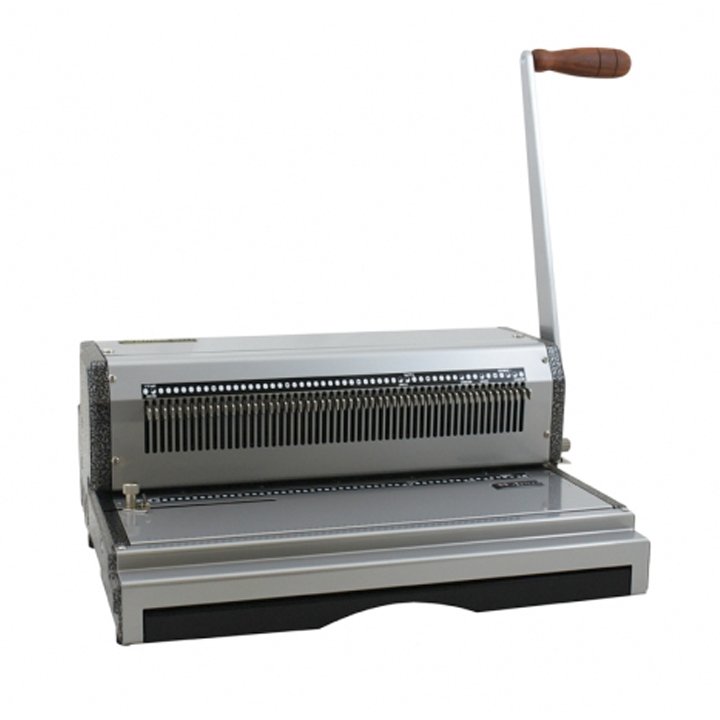 print_finish's tweet image. Buy CoilMac-M Plus Akiles Manual Punch Coil Binding Machine at US$440.00, for more details call us on 1800-268-6577 or visit @ printfinish.com/shop/bindery-e… #CoilBinding #PunchMachine