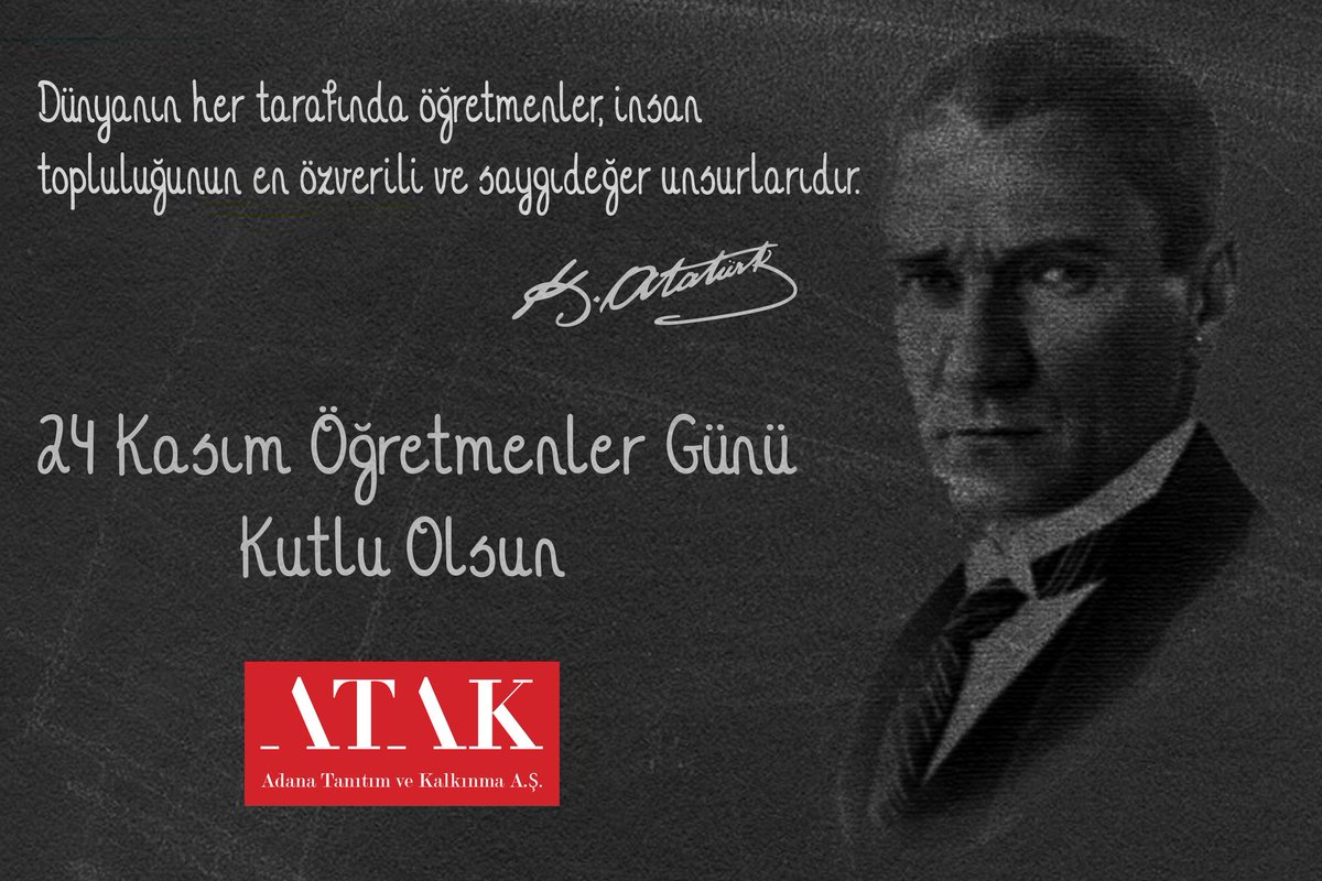24 Kasım Öğretmenler Günü Kutlu Olsun!

#24KasımÖğretmenlerGünü