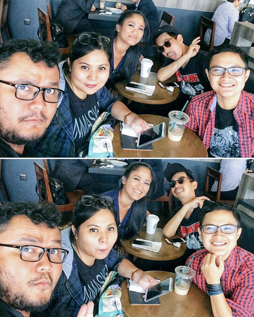 bentarabumi's tweet photo. Kami pamit. Mohon doanya. 
🙏🏼😆
#GarudaTeam #Iskarnival #TrinationPoetrySlam

@almuhtadimd @PoetryReading @AyuMeutia https://t.co/jk74f3PryA