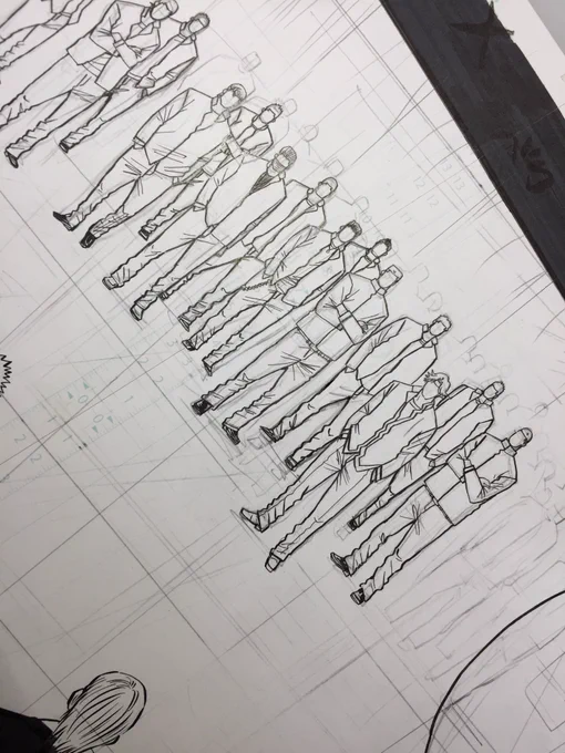 ペン入れが大変だった… 