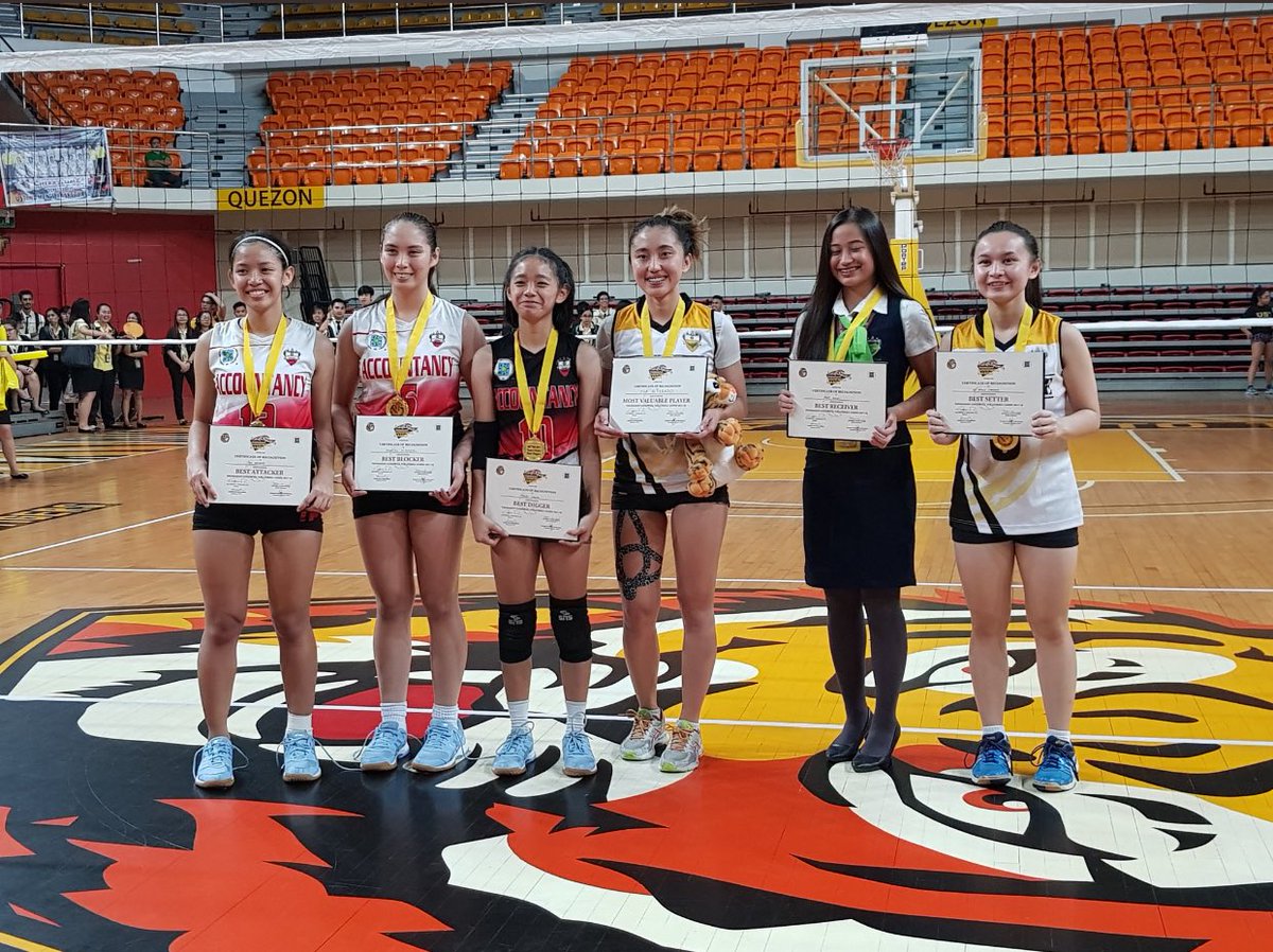 ustamvwvt's tweet photo. Thomasian Goodwill Games 1st runner up!! 

Best blocker: Frances Almodiel
Best attacker: Ren Hachero
Best digger: Frances Lamosao

We are more than numbers! #RedNation https://t.co/6fT4sUybvd