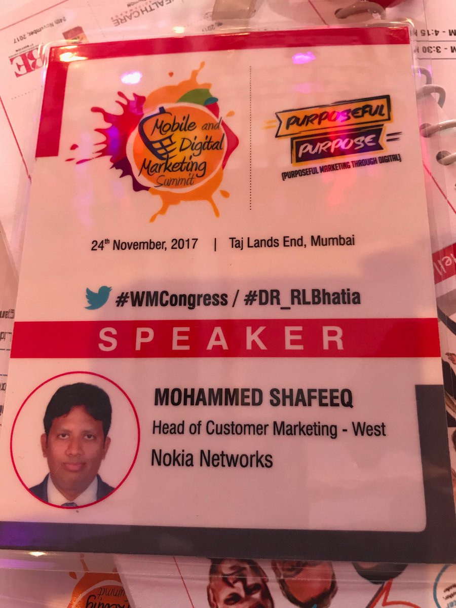 shafeeqm's tweet photo. One of the speaker during the #Mobile and #Digital #Marketing summit in #Mumbai #WMCongress https://t.co/N7mo5rG9QS