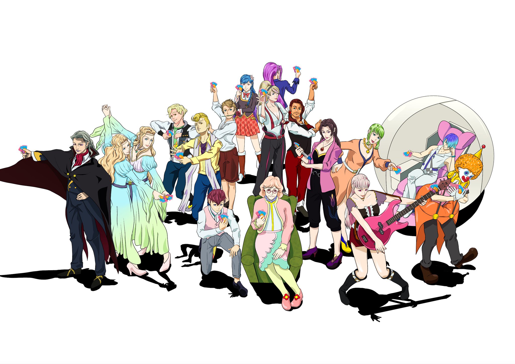 みーと アイカツ デザイナーズカンファレンス 描きました 天羽 あすか Angely Sugar 瀬名 翼 Dreamy Crown 橘 杏奈 Spicy Ageha 夢小路魔夜 Loli Gothic 虹ヶ原 マコト Happy Rainbow マルセル Magical Toy グリーン グラス 柊