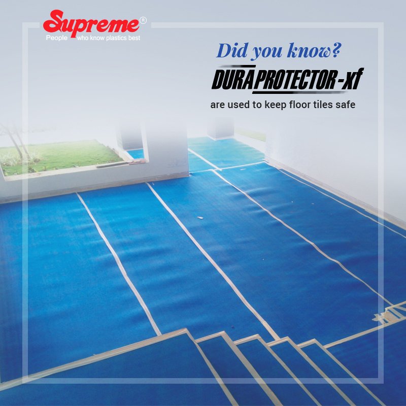 SupremeIndsltd's tweet photo. #Electrical & #furniture work starts after fixing of floor tiles. During that phase we protect the tiles with our innovative and easy-to-use #DURAPROTECTOR-xf
#SupremeIndustries #FoamPlastics #Flooring #FloorProtector #Tiles #renovation #Interiors https://t.co/4W74M7PoYl