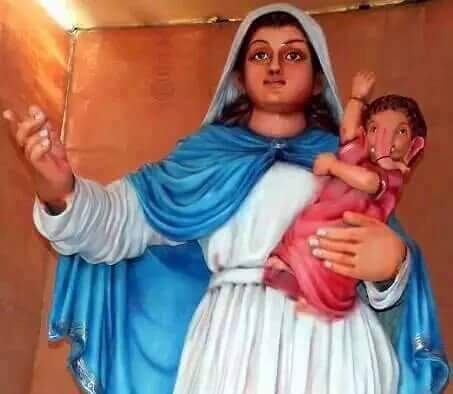 pManikchand's tweet photo. @dineshjk @jennytavares72 @PKSge @mariawirth1 @narendramodi @BJP4India @RSSorg On the one hand allurement
is order of the day for
missionaries. More so now
by way of fake replicas of
Jesus doing unbelievable
postures to mislead unwary
poor people in particular.

Respecting 'own' parents more. 😊 👍

By #Adharmics 👇
Our festivals attacked!
Our Gods misused! https://t.co/Q24LvoVt5o
