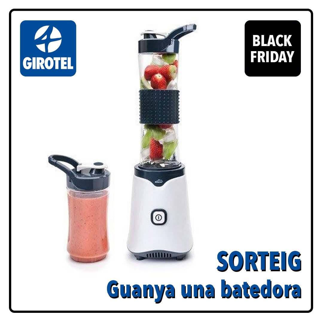 girotel4's tweet photo. T'agradaria guanyar aquesta #batedora #Lacor i gaudir d'un batut en qualsevol lloc? Entra en el nostre Facebook i participa en el nostre #sorteig. 👉
https://t.co/iStDV9CDxO https://t.co/5E852B9Cet