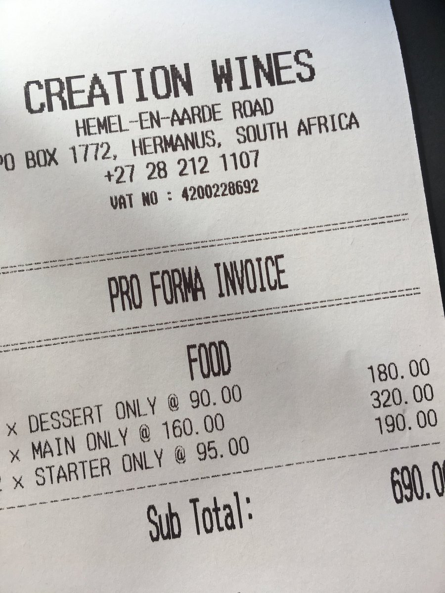 dannyvh's tweet photo. Possibly the best lunch/winepairing experience we ever had @creationwines #creationnation #heavenonearth #5starexperience #vegan #fairprice https://t.co/1bjgamiuf7