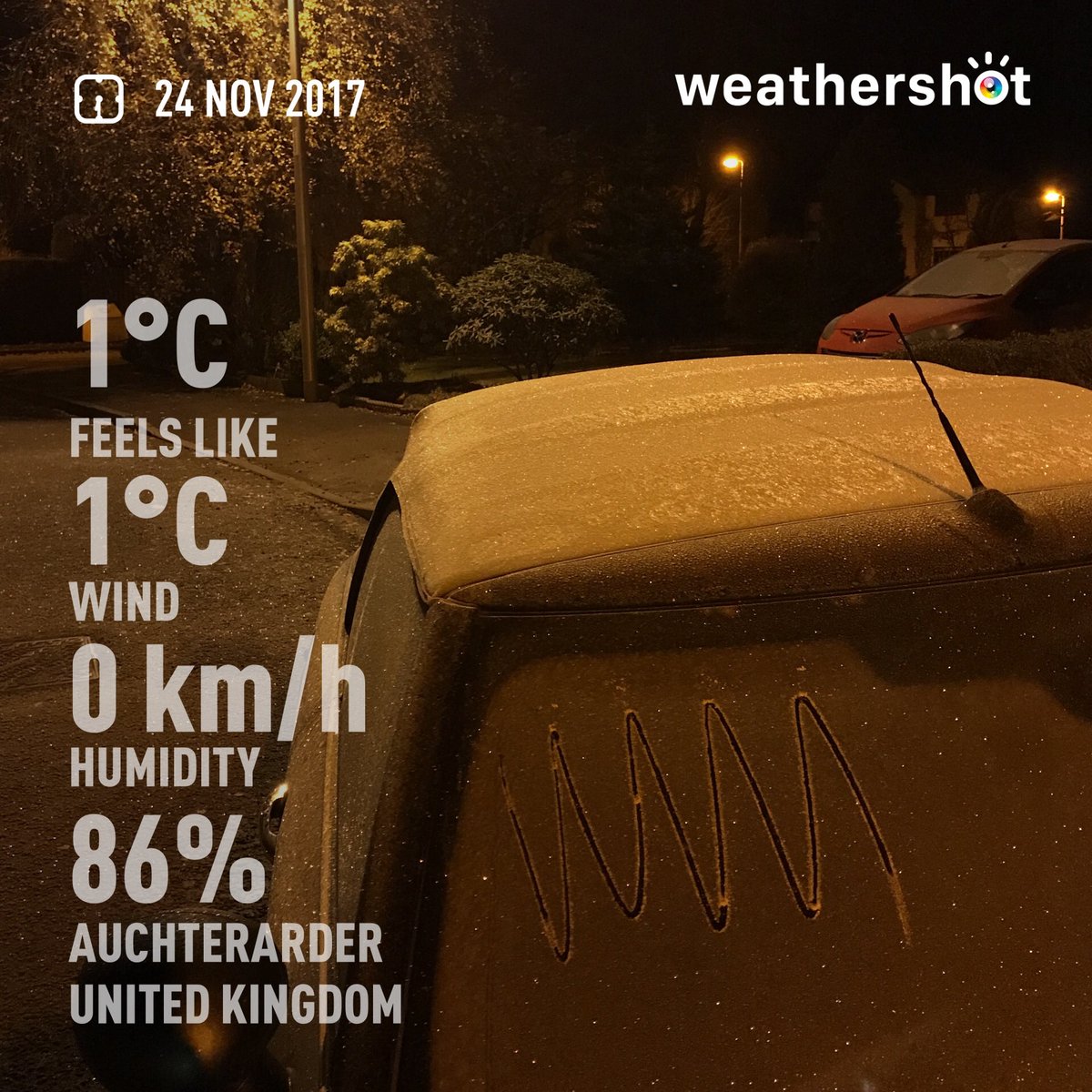 WindyWilson88's tweet photo. #WeatherCheck #HardFrost #Auchterarder
Windy says cold out there morning with a hard frost for many
WHERE are you, and mind yer #LocationHashtag and do you have a frosty car ??
Send me in yer photos #JustForFun #FrostyCar #JackFrost #BrassMonkeys https://t.co/n4CS3wUcO3