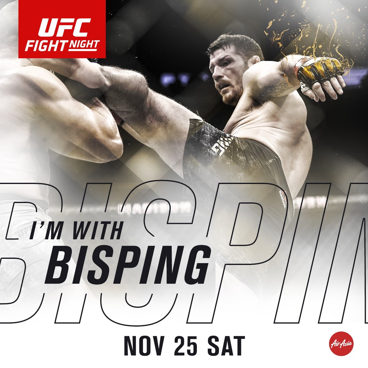 UFCIndia's tweet photo. How many of you are on Team @Bisping?

#UFCShanghai https://t.co/exJSx9fSG5