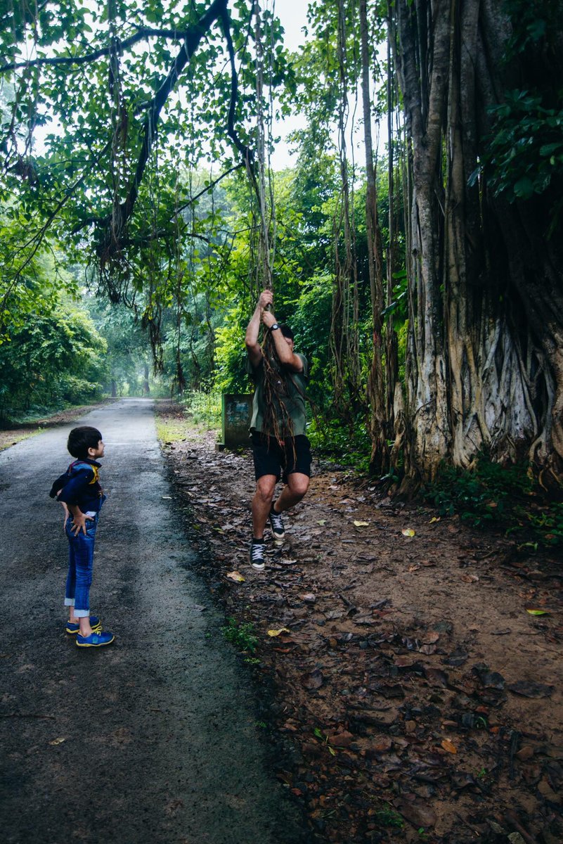For this family age is just a number ! #NatureLovers #HappyCampers #WildAndFree 🌿🌦🚴🏕