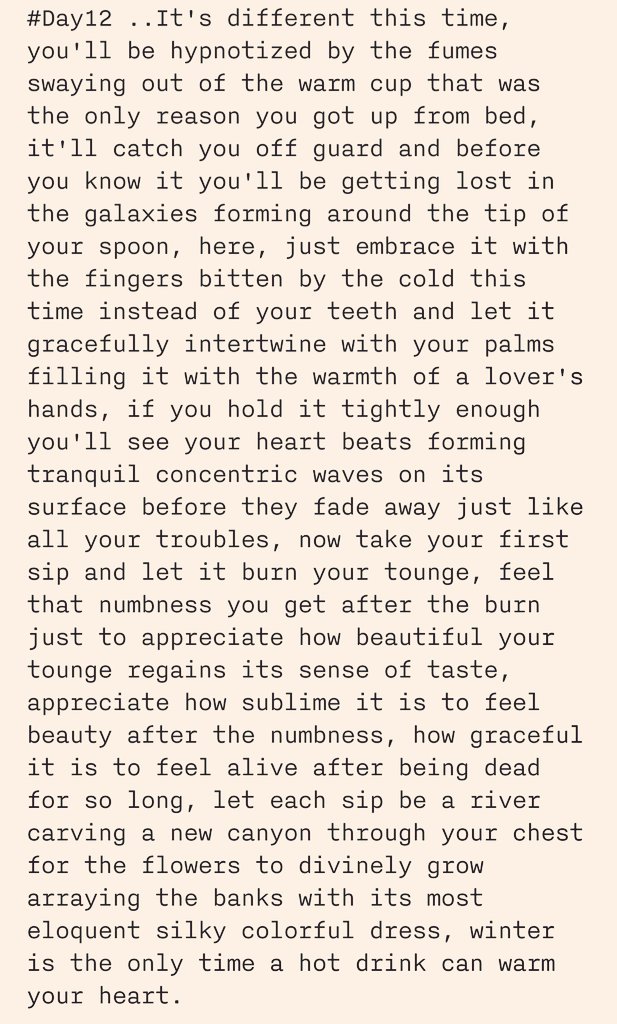 MentosA97's tweet photo. #Day12 is not mine and it's very magical "winter is the only time a warm drink can warm your heart" #50shadesofmagical #50daysofwinter #ProudOfthis https://t.co/pNCFIRAoT6