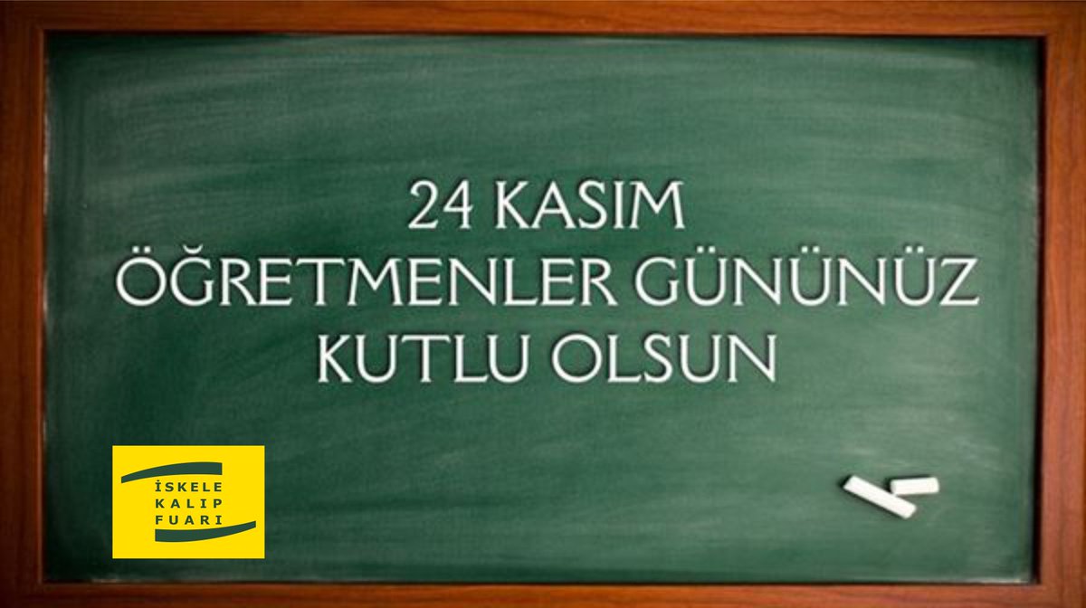 Tüm Öğretmenlerimizin 24 Kasım Öğretmenler Günü Kutlu Olsun. 
#24KasımÖğretmenlerGünü #24kasim