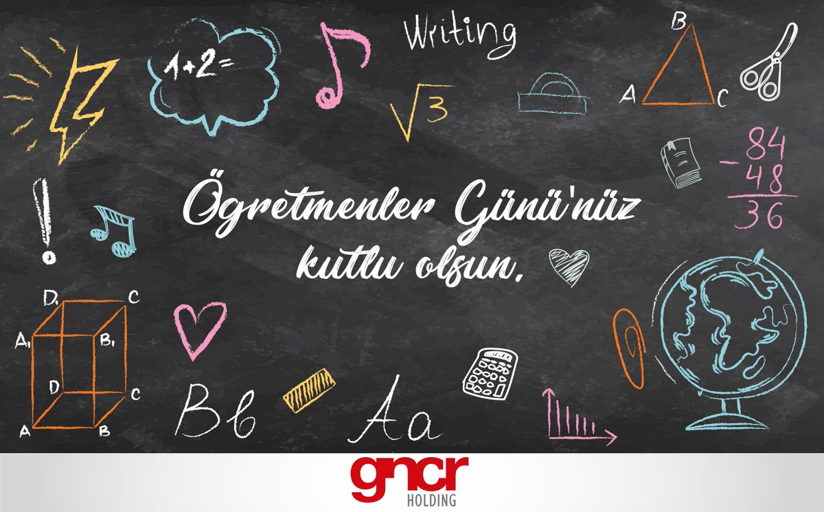 gncrholding's tweet photo. Eğitim ve öğretim hayatımızda bize rol model olan tüm öğretmenlerimizin Öğretmenler Günü'nü kutlarız. https://t.co/dS1obwoPh9