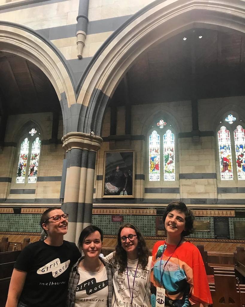 Look who we bumped into at @facethemusicaus today! 😍#girlsrockmelb #ftm2017 #ftmaus #smashthepatriarchy ift.tt/2B5BYL1