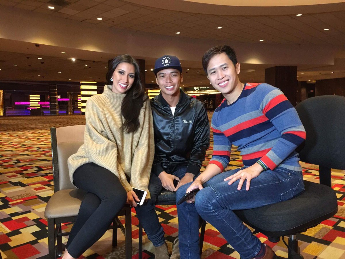 mjfelipe's tweet photo. Catch my sit down interview with #MissUniverse #Philippines Rachel Peters with Migz Villafuerte mamaya sa TVPatrol! https://t.co/7gZkDYBeoE