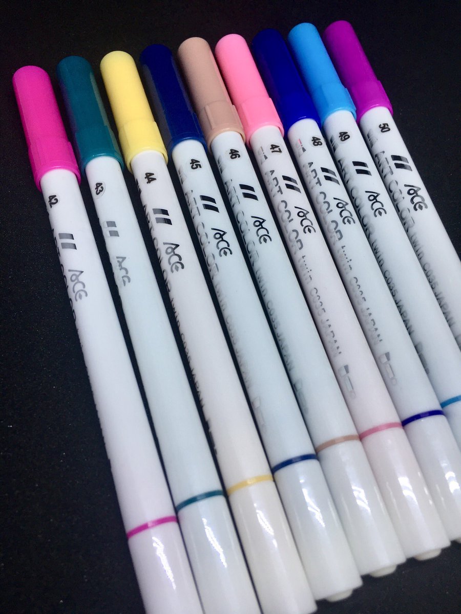 pluspin_store's tweet photo. 【バリエーション追加】ACEアートカラーツインが36色に増えました。価格も変更しましたのでご覧くださいませ。https://t.co/Jw5ECQoBKY #プラスピン #BASEec #penspinning #ペン回し #ハンドスピナー #ベグレリ #フィジェット https://t.co/UREsQ2AucN