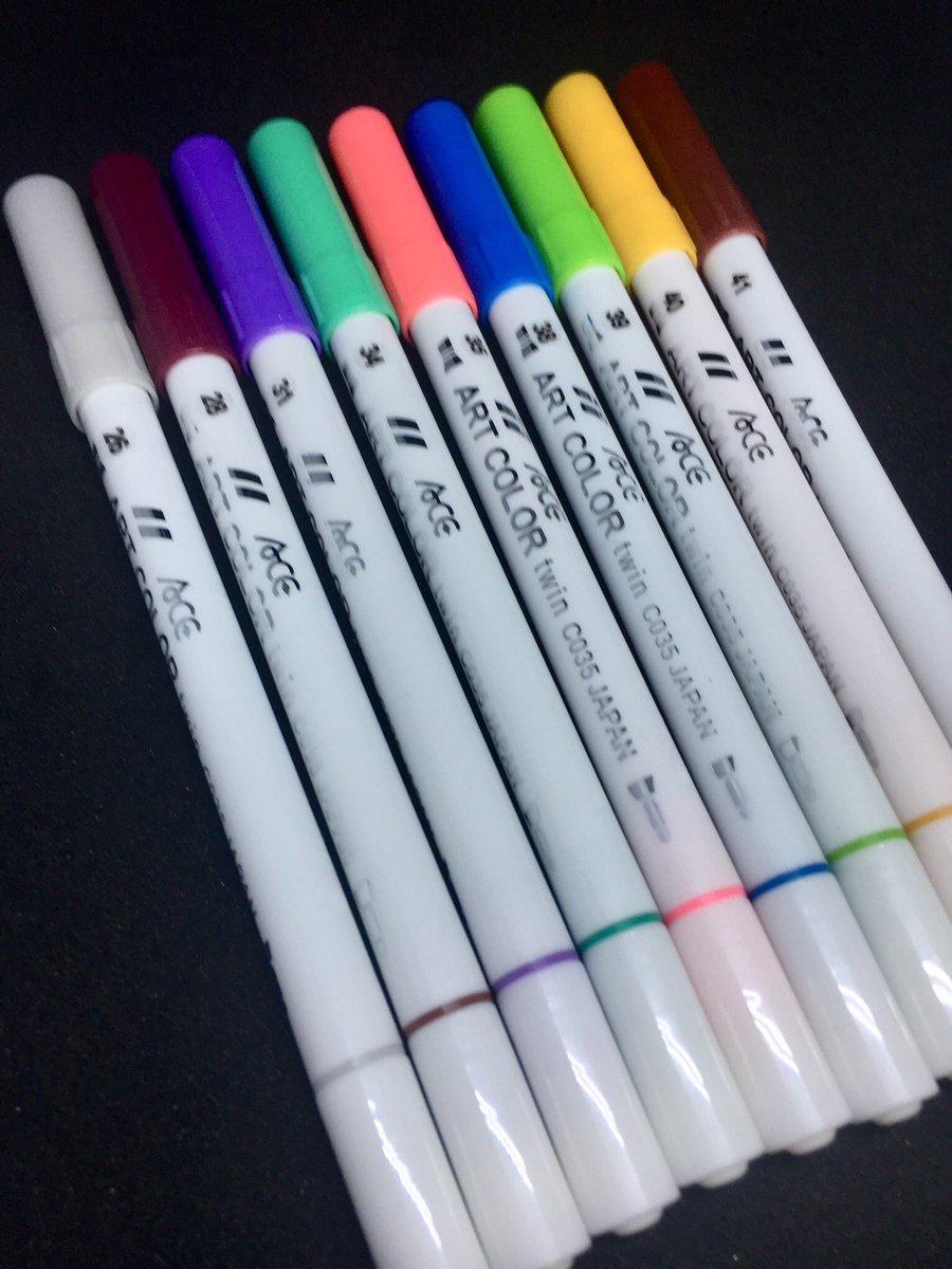 pluspin_store's tweet photo. 【バリエーション追加】ACEアートカラーツインが36色に増えました。価格も変更しましたのでご覧くださいませ。https://t.co/Jw5ECQoBKY #プラスピン #BASEec #penspinning #ペン回し #ハンドスピナー #ベグレリ #フィジェット https://t.co/UREsQ2AucN